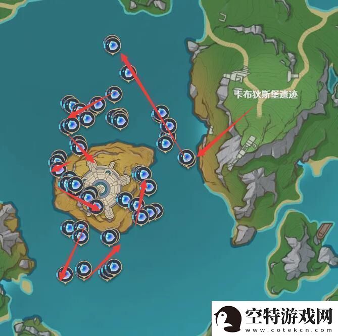 原神初露之源采集路线图：高效完成挑战任务技巧