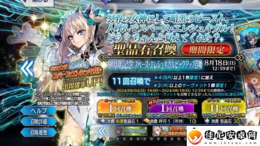FGO艾蕾修吉加尔实用性及枪凛角色节奏榜评分全面解析