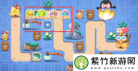 保卫萝卜4阿波道长第5关攻略