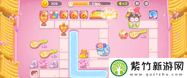 保卫萝卜4秋妃传第83关怎么过