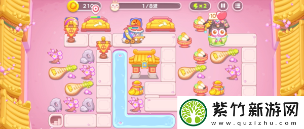 保卫萝卜4秋妃传第83关怎么过