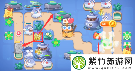 保卫萝卜4阿波道长第7关攻略