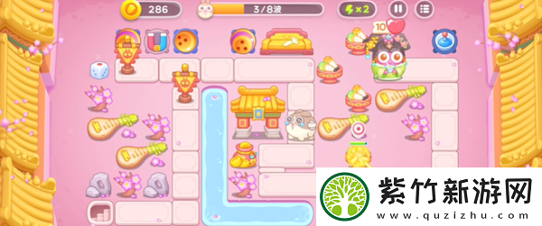 保卫萝卜4秋妃传第83关怎么过