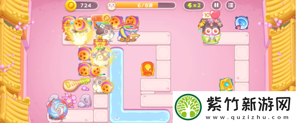 保卫萝卜4秋妃传第83关怎么过