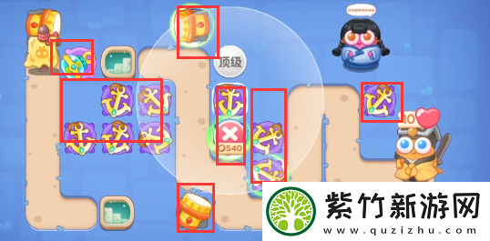 保卫萝卜4阿波道长第5关攻略