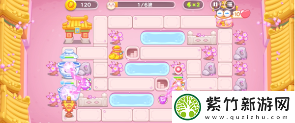 保卫萝卜4秋妃传第89关怎么过