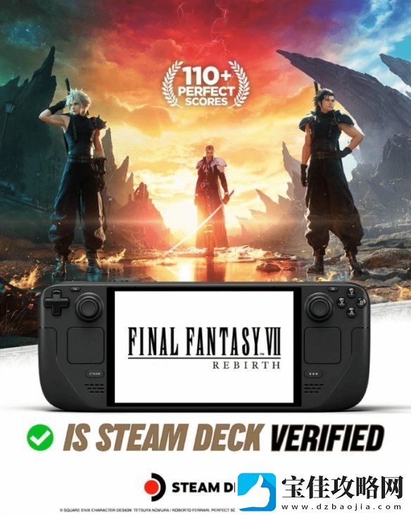 最终幻想7：重生通过Steam-Deck验证！1月23日登陆PC