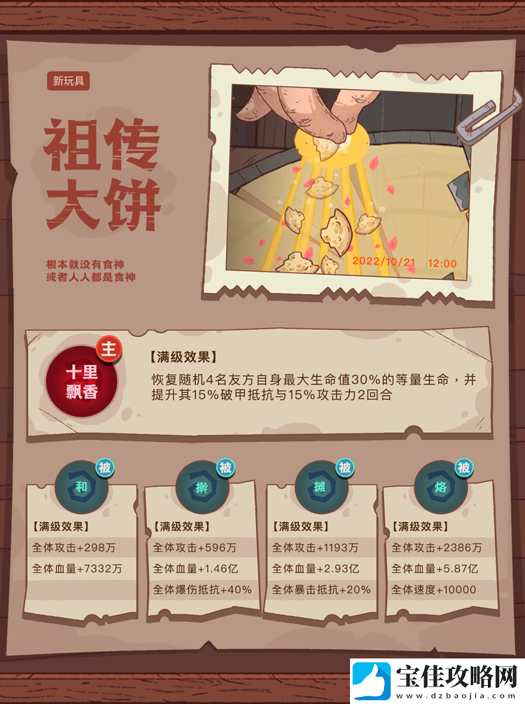 咸鱼之王祖传大饼适合谁