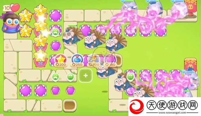 保卫萝卜4火锅不能停第10关怎么过