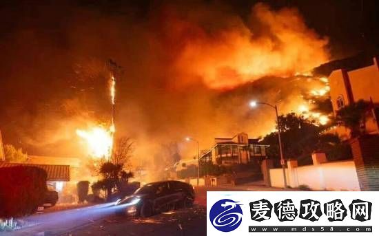 洛杉矶大火太厉害！玩家:R星的洛圣都建模文件有用了