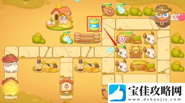 保卫萝卜4波仔很忙第10关攻略-波仔很忙第十关图文通关教程