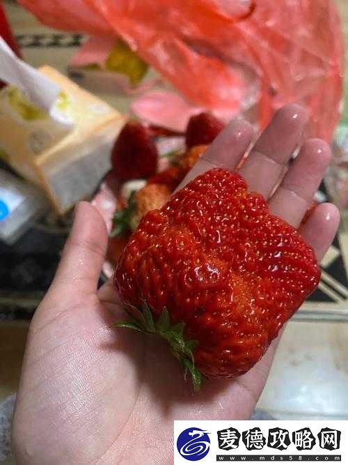 大草莓与小草莓的甜蜜故事