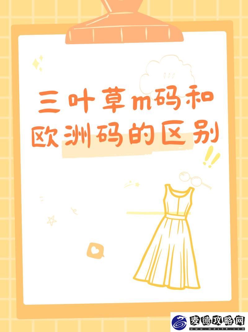 三叶草m码和欧洲码区别-友：不再迷路于尺码选择！