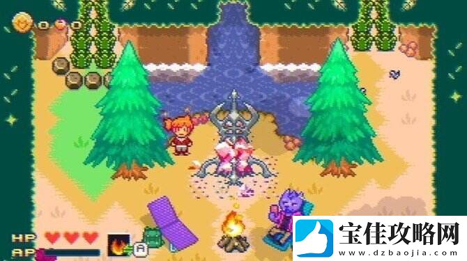 16bit风动作RPG新游水晶物语Steam现已发售