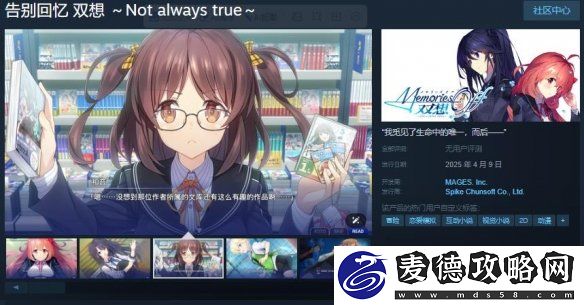 25周年纪念作告别回忆-双响上架Steam！4月9日发售