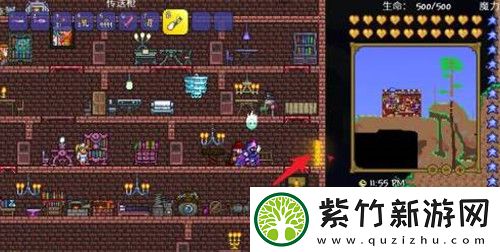 泰拉瑞亚传送枪怎么用