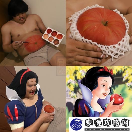 这个白雪公主还挺圆润！泰国低成本COS小哥海量新作