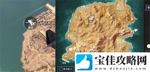 和平精英黄金岛矿机在哪