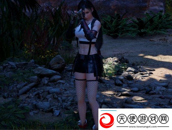最终幻想7：重生蒂法渔袜Mod：看起来美腿更性感了！