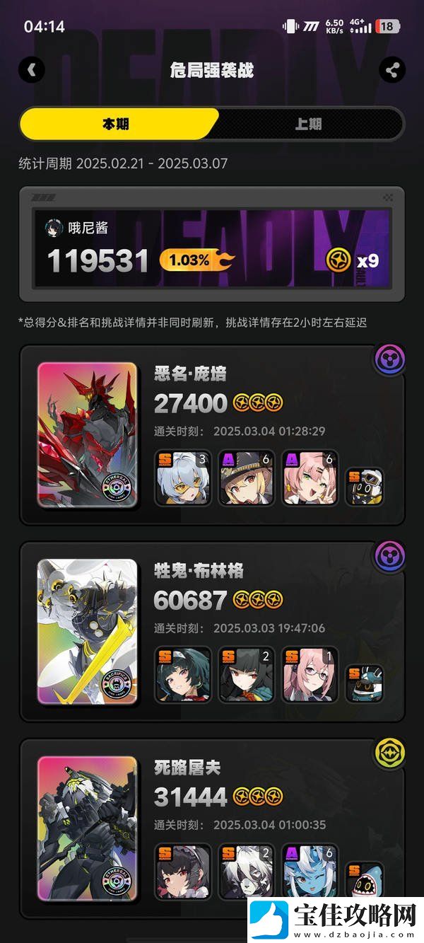 绝区零【危局强袭】11号艾莲篇