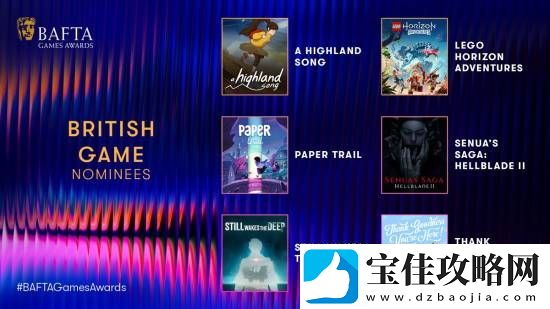 黑神话历史还在续写！获英国BAFTA游戏6项提名！