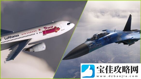 第三方开发者展示微软飞行模拟飞机及风景附加组件