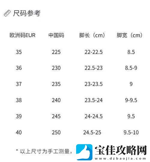 3EMNRHNKA欧洲站尺码详细解读与推荐