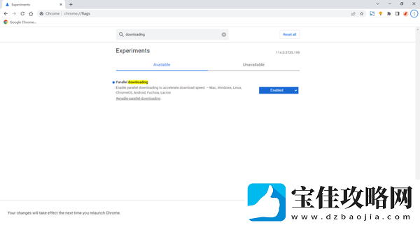 谷歌浏览器提高文件下载速度具体操作教程
