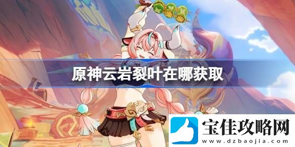 原神云岩裂叶采集路线分析-云岩裂叶位置分享